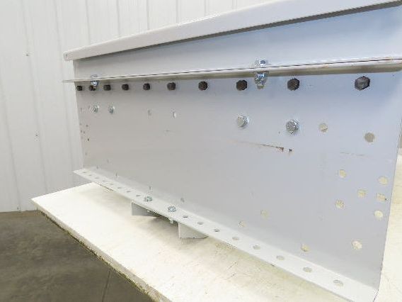 Roach 36"BF x 30"L Powered Roller Conveyor Section 130VDC O-Ring Belt Drive