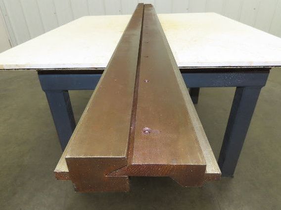 Press Brake Punch Die Set 90" Long 30° Offset V 1/2" Tang