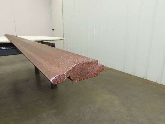 Press Brake Gooseneck Punch Die 146-13/16" Offset 80° V 1/2" Tang 3-9/16" H
