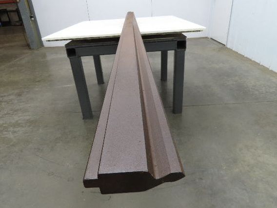 Press Brake Gooseneck Punch Die 146-13/16" Offset 80° V 1/2" Tang 3-9/16" H