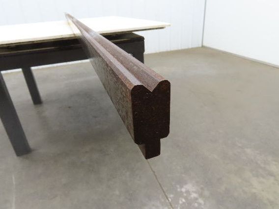 Press Brake Die 121-1/8" Long 90° V 1/2" Tang 1-1/8" W 1-13/16" H 7/16x7/32" V