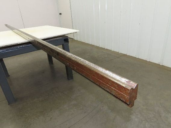 Press Brake Die 146-1/16" Long 90° V 1/2" Tang 1-7/32" W 1-3/4" H