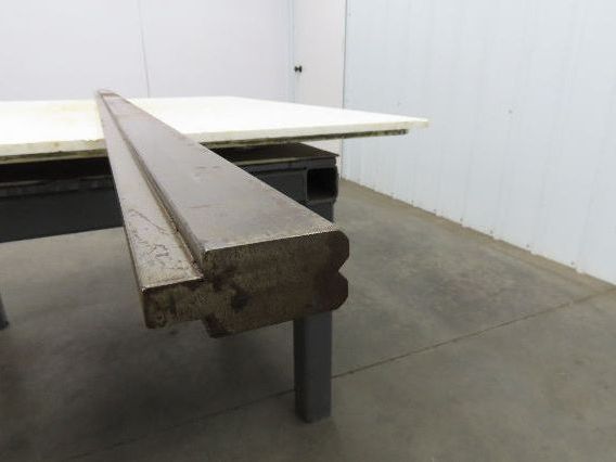 Press Brake Die 83-3/4" Long 90° V 1/2" Tang 1-1/16" W 1-3/4" H