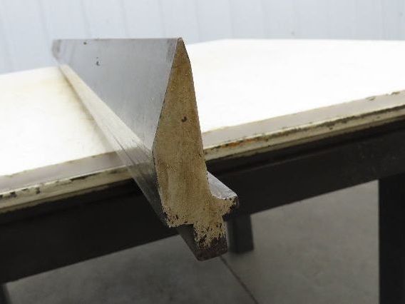 Press Brake Die 72-15/16" Long 30° Offset V 1/2" Tang 3/4" W 2-11/16" H