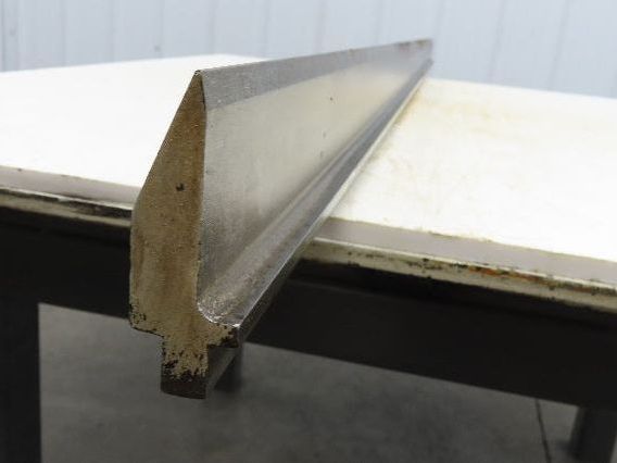 Press Brake Die 72-15/16" Long 30° Offset V 1/2" Tang 3/4" W 2-11/16" H