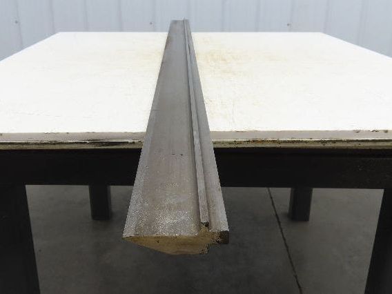 Press Brake Die 72-15/16" Long 30° Offset V 1/2" Tang 3/4" W 2-11/16" H