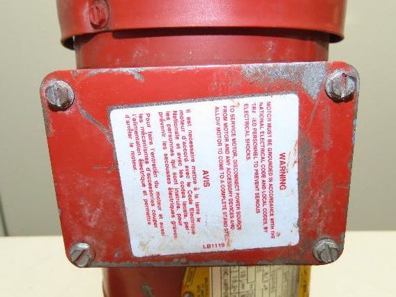 Bell & Gossett Series 80 Centrifugal Pump 1.5x1.5.x9.5" Flanged 80gpm 1.5Hp 460V