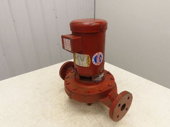 Bell & Gossett Series 80 Centrifugal Pump 1.5x1.5.x9.5" Flanged 80gpm 1.5Hp 460V
