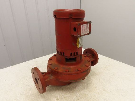 Bell & Gossett Series 80 Centrifugal Pump 1.5x1.5.x9.5" Flanged 80gpm 1.5Hp 460V