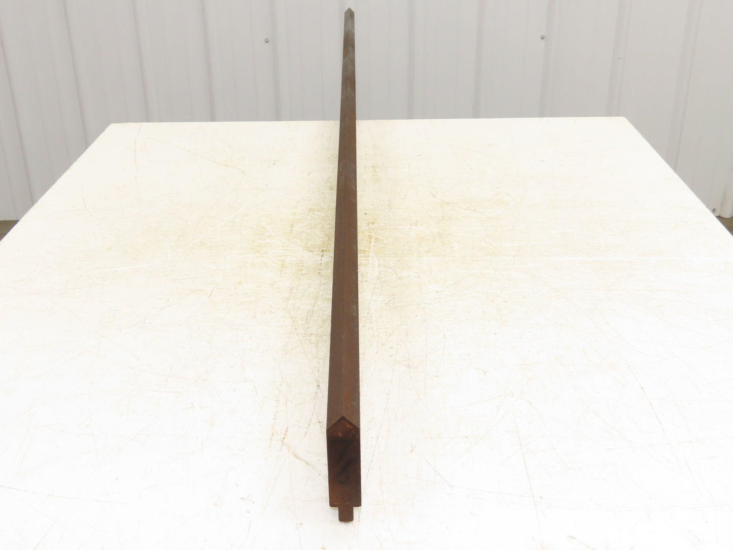 Press Brake Punch Die 75-15/16" Long 85° V 1/2" Tang 1-1/16" W 3-3/4" H