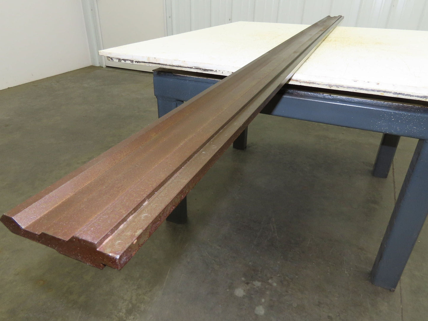 Press Brake Punch Die 95-3/4" Long 85° V 1/2" Tang 11/16" W 3-13/16" H