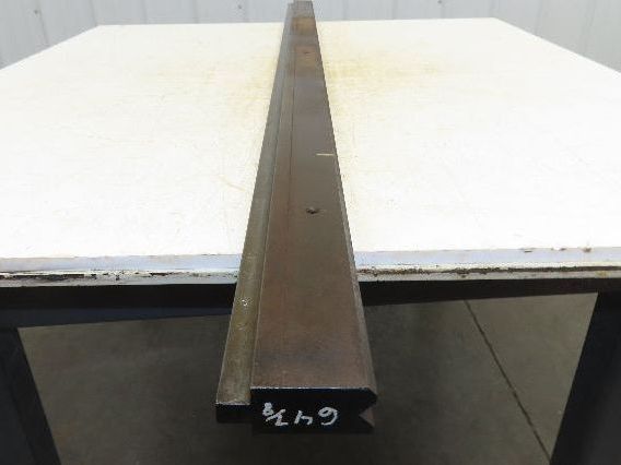 Press Brake Die 64-15/16" Long 90° V 1/2" Tang 1-1/8" W 2-9/32" W
