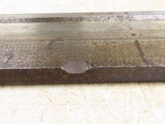 Press Brake Punch Die 95-1/2" Long 90° V 1/2" Tang 19/32" W 3-5/8" H