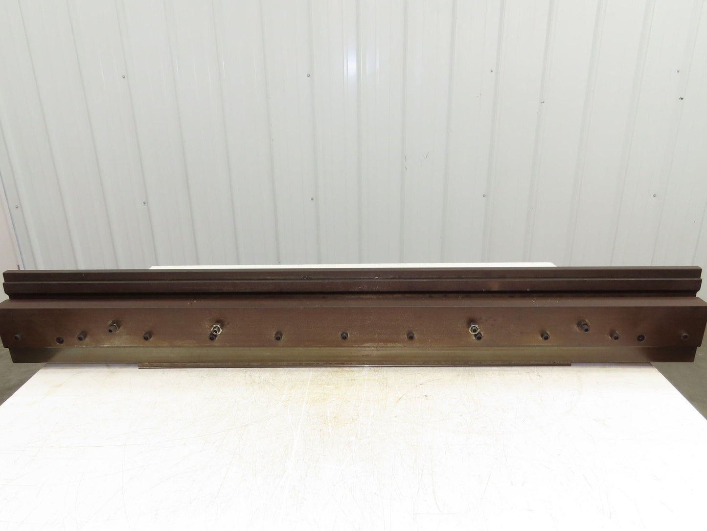 Press Brake U Bend Punch Die Set 53" Long 1" Deep 7/16" OD 1-5/16" Backstop