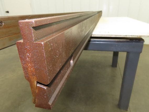 Press Brake U Bend Punch Die Set 101" Long 1/2" D 1-3/32" OD 1" ID 1/2" Tang