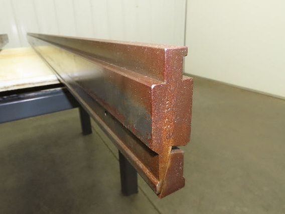 Press Brake U Bend Punch Die Set 101" Long 1/2" D 1-3/32" OD 1" ID 1/2" Tang
