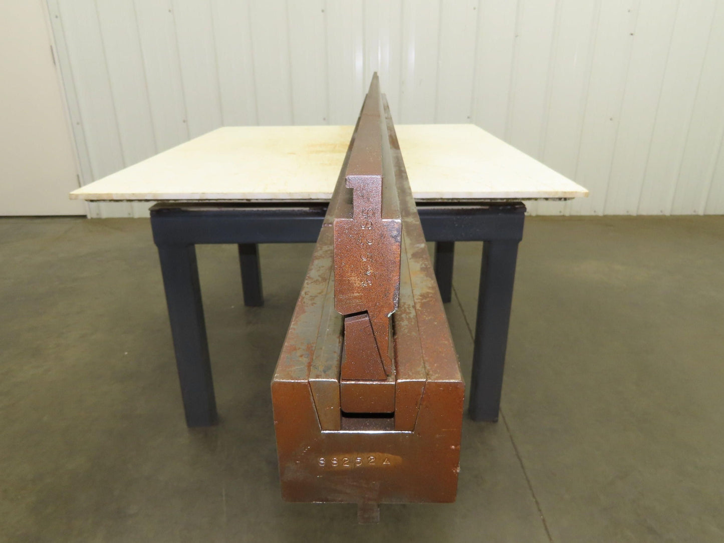 Press Brake U Bend Punch Die Set 101" Long 1/2" D 1-3/32" OD 1" ID 1/2" Tang