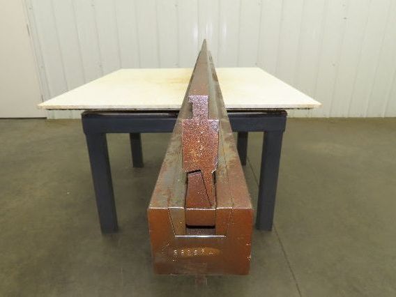 Press Brake U Bend Punch Die Set 101" Long 1/2" D 1-3/32" OD 1" ID 1/2" Tang