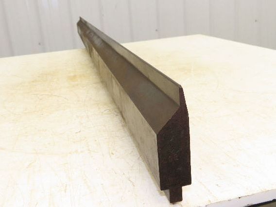 Press Brake Punch Die 75" Long 1/8" Round Over 10° V Offset 3-3/4" H