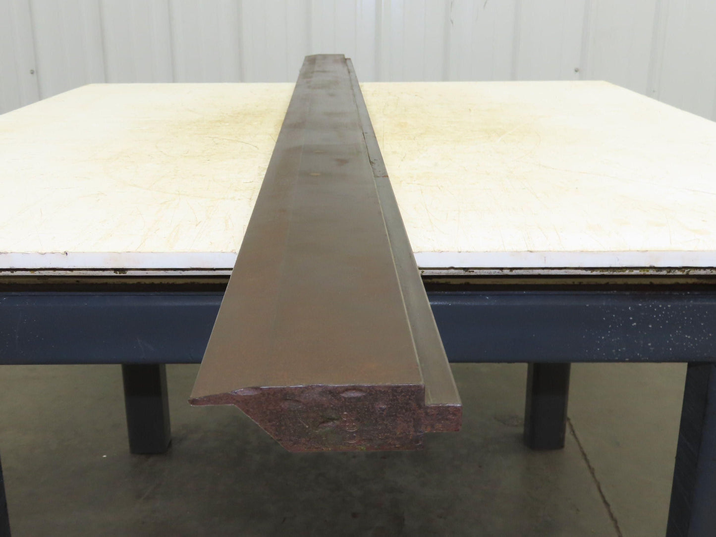 Press Brake Punch Die 75" Long 1/8" Round Over 10° V Offset 3-3/4" H