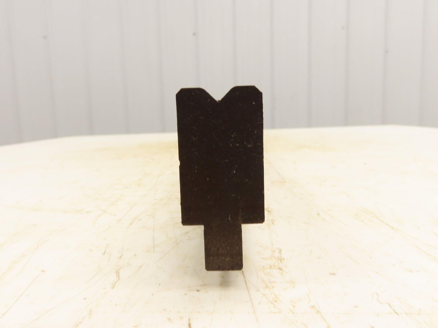 Press Brake Die 88-9/16" Long 90° V 5/16" W 3/16" Deep 1-3/4" H 1/2" Tang