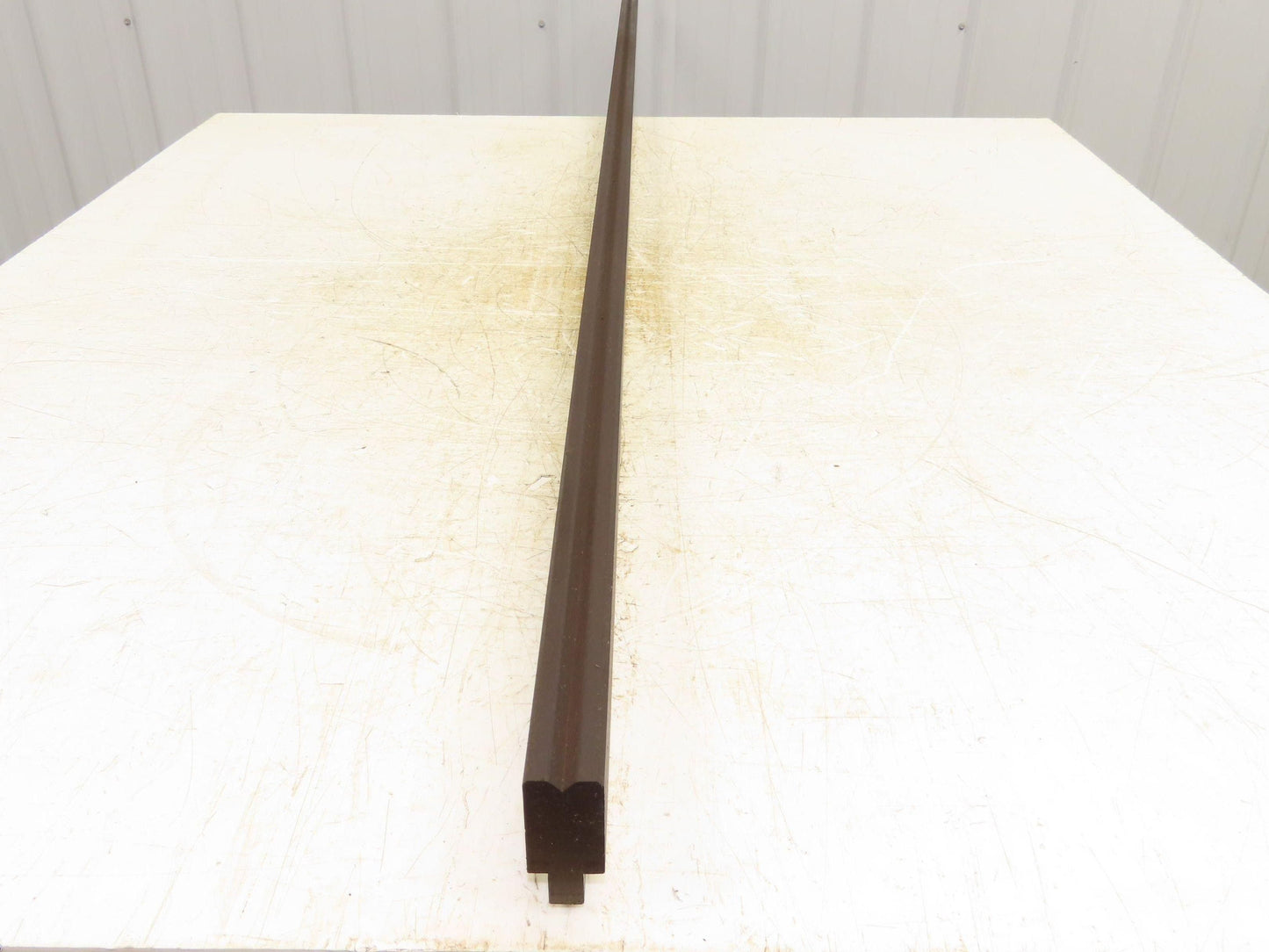 Press Brake Die 88-9/16" Long 90° V 5/16" W 3/16" Deep 1-3/4" H 1/2" Tang