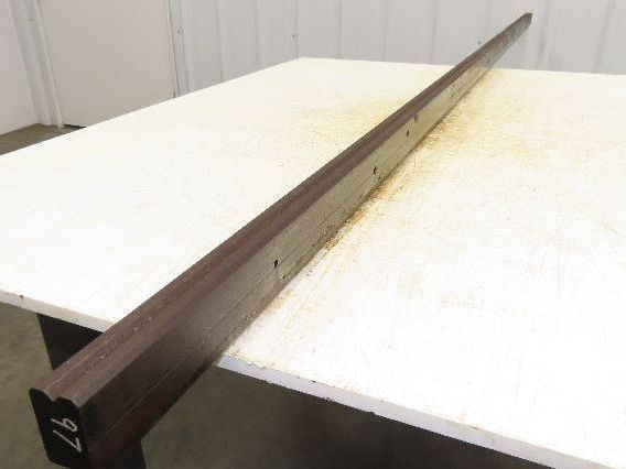 Press Brake Die 97-1/16" Long 90° V 1/4" W 5/32" Deep 1-3/4" H 1/2" Tang