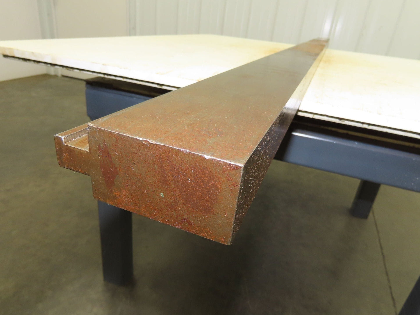 Press Brake Die Blank 73" Long 1/2" Safety Tang 2-3/4" H 1-15/32" W