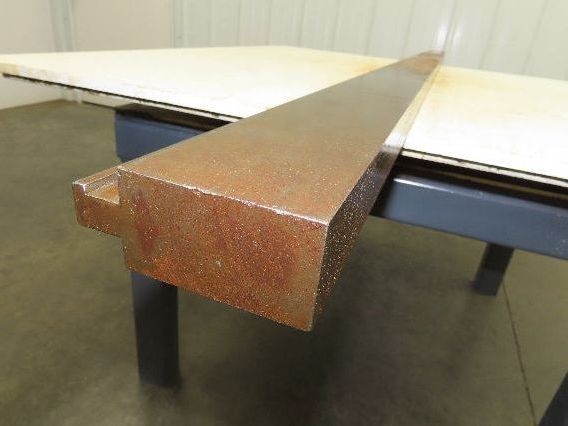 Press Brake Die Blank 73" Long 1/2" Safety Tang 2-3/4" H 1-15/32" W