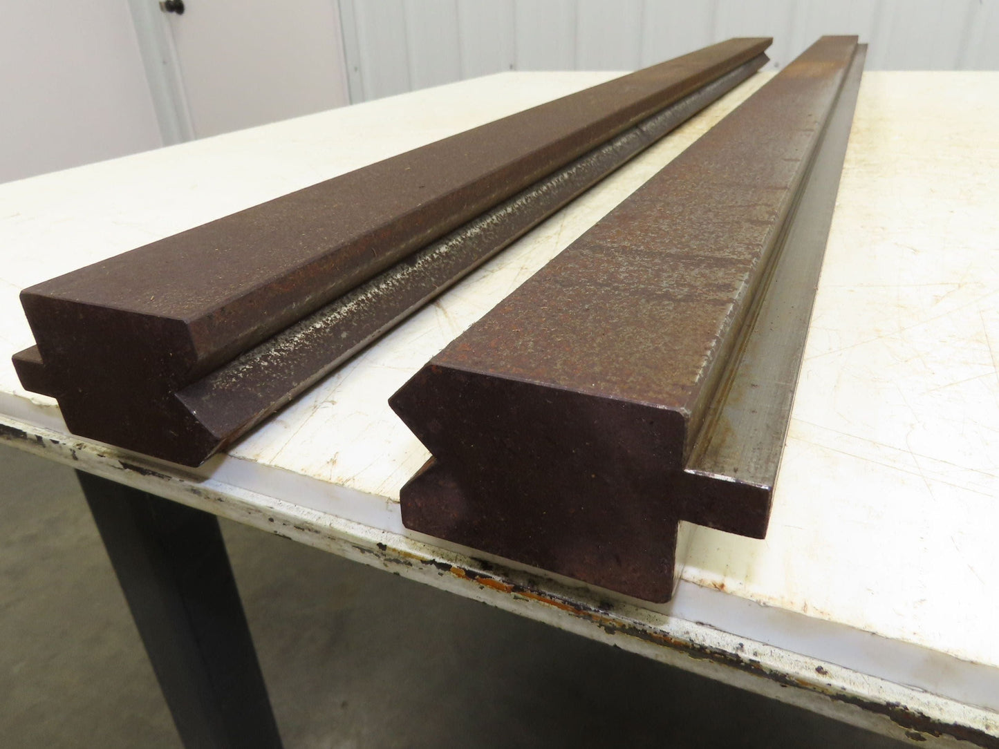 Press Brake Punch Die Set 50-13/16" Long 90° Offset Z Bend 7/8" W 1/2" D