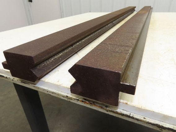 Press Brake Punch Die Set 50-13/16" Long 90° Offset Z Bend 7/8" W 1/2" D