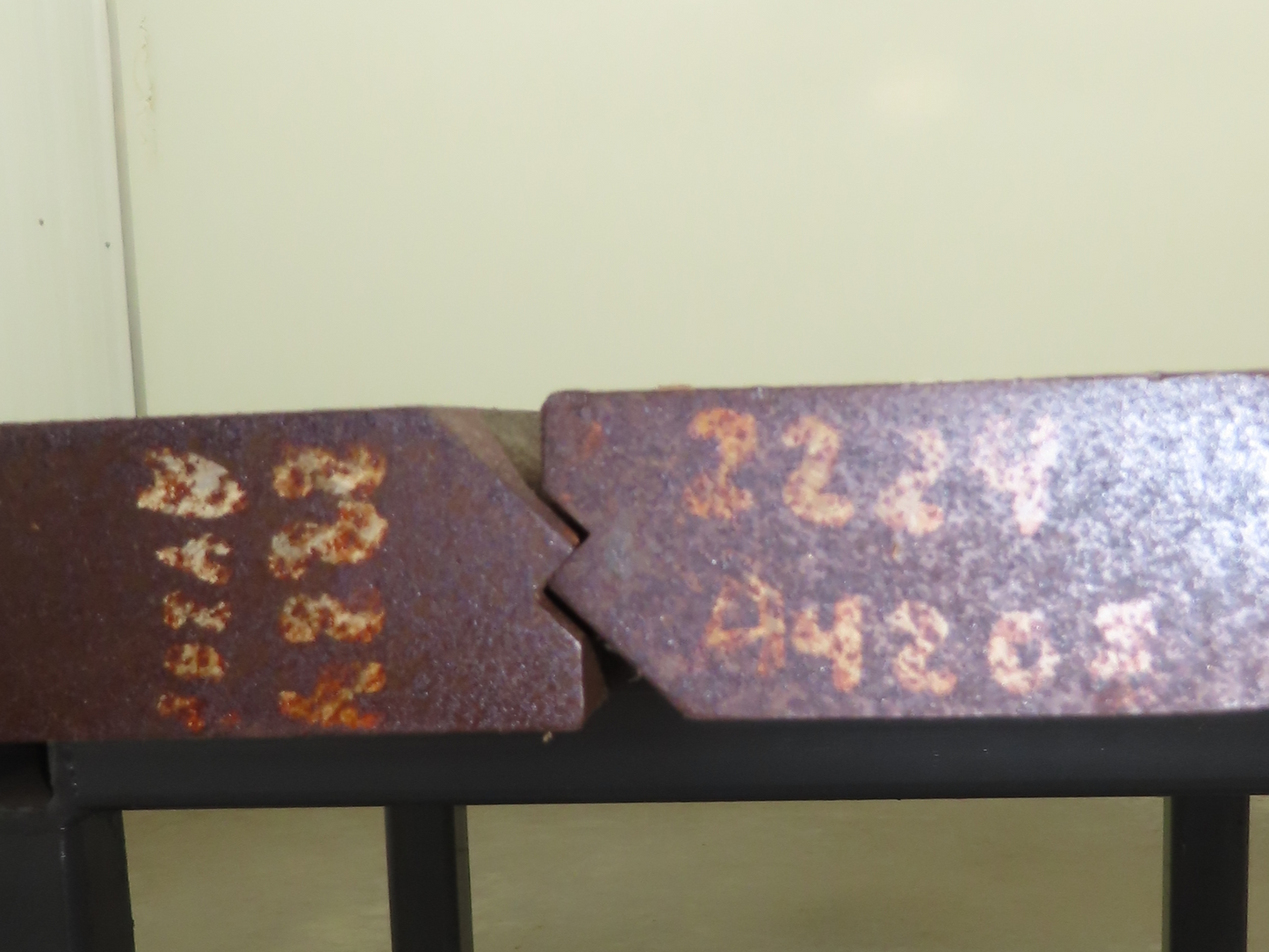 Press Brake Punch Die Set 96-1/2" Long 90° Offset Z Bend 5/16" W 5/32" D