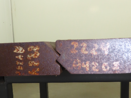 Press Brake Punch Die Set 96-1/2" Long 90° Offset Z Bend 5/16" W 5/32" D