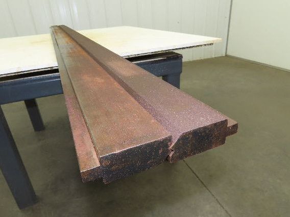 Press Brake Punch Die Set 96-1/2" Long 90° Offset Z Bend 5/16" W 5/32" D