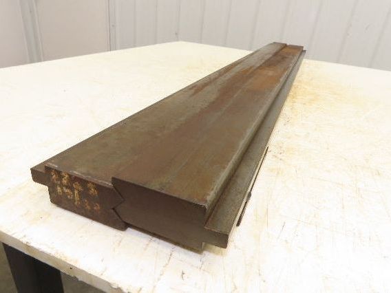 Press Brake Punch Die Set 54-1/2" Long 90° Offset Z Bend 3/4" W 3/8" D
