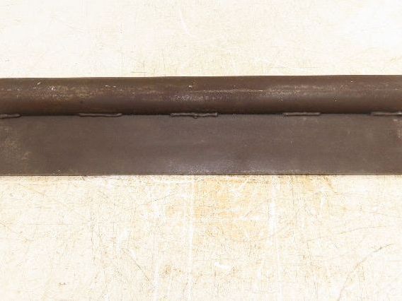 Press Brake Punch Die 24" Long 2-1/2" Round Stock Rod 1/2" Tang 6" H