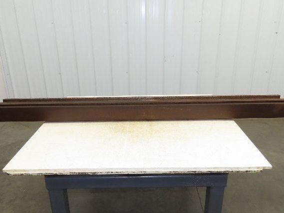 Press Brake Round Die 73" Long 1-7/8" Dia Spring U Type 1/2" Tang 5-7/8" Base