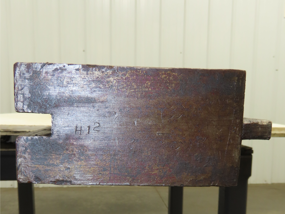 Press Brake Die Extension 96" Long 5-1/2" Rise 2-7/8" Wide 1/2" Tang