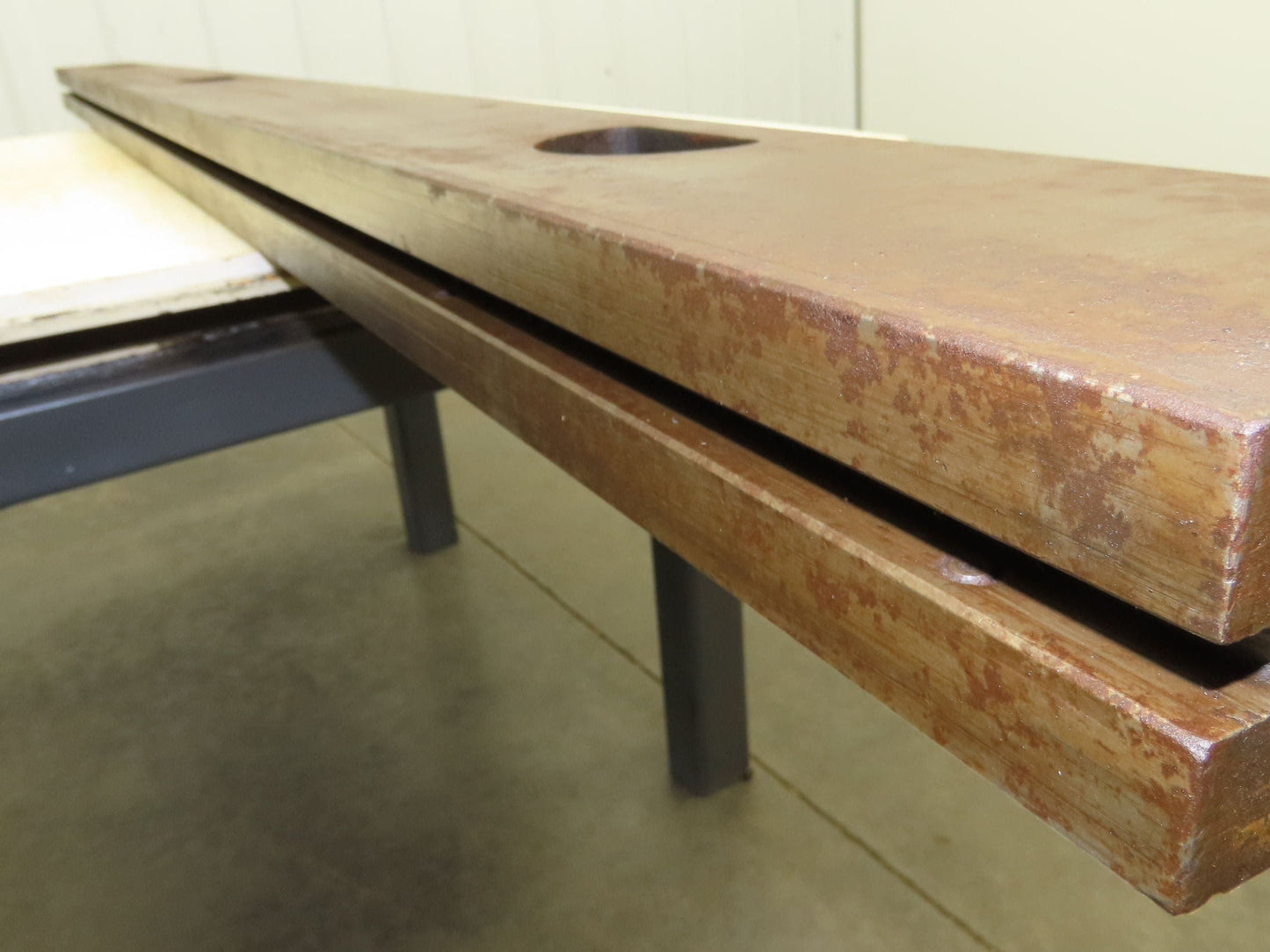 Press Brake Die Extension 96" Long 5-1/2" Rise 2-7/8" Wide 1/2" Tang