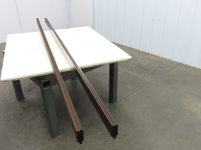 Press Brake Punch Die Set 97" Long 90° Offset Z Bend 5/8" W 3/8" Deep 2-13/16" H