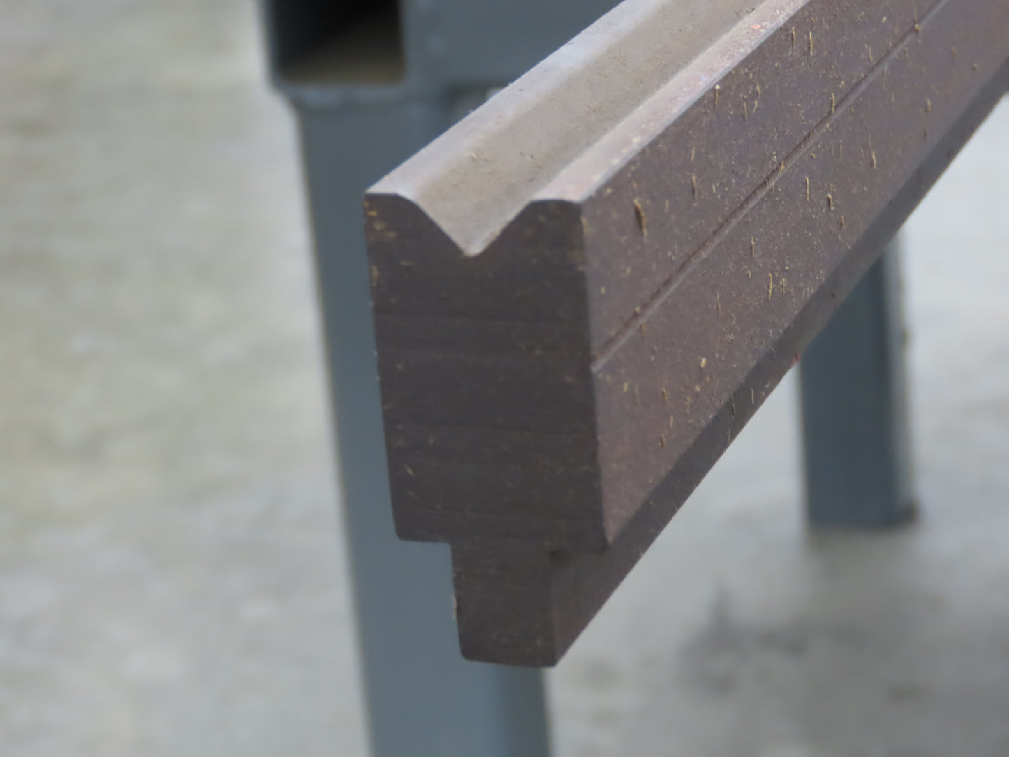 Press Brake Die 120-1/2" Long 90° V 17/32" W 5/16" D 1-7/8" H