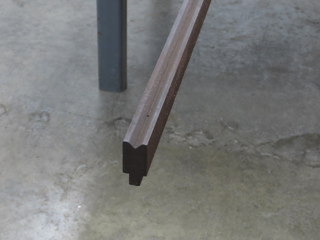 Press Brake Die 120-1/2" Long 90° V 17/32" W 5/16" D 1-7/8" H