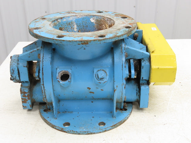 Carolina Conveying Rotary Blow-Thru Airlock Feeder Valve 8" Round Flange 460V