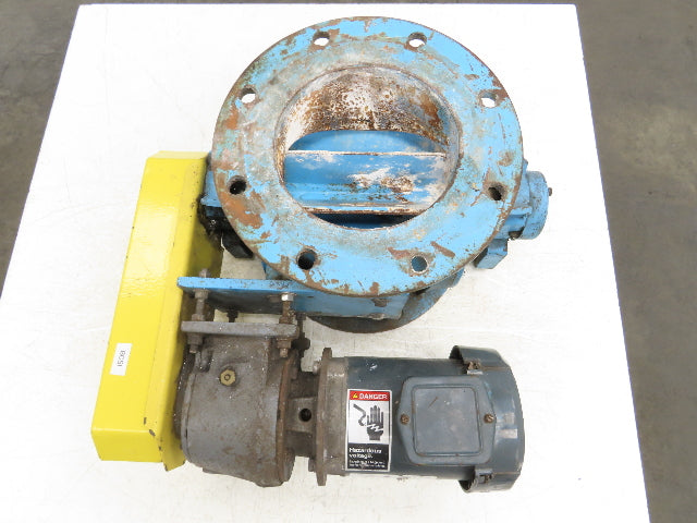 Carolina Conveying Rotary Blow-Thru Airlock Feeder Valve 8" Round Flange 460V