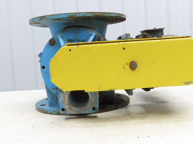 Carolina Conveying Rotary Blow-Thru Airlock Feeder Valve 8" Round Flange 460V