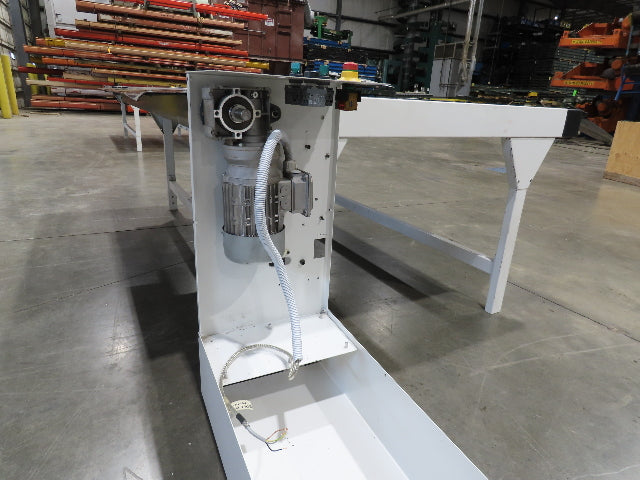 Pathfinder EasyLoader 80"x 60"L Flat Belt Wide Conveyor Table 30 FPM 240V 1PH