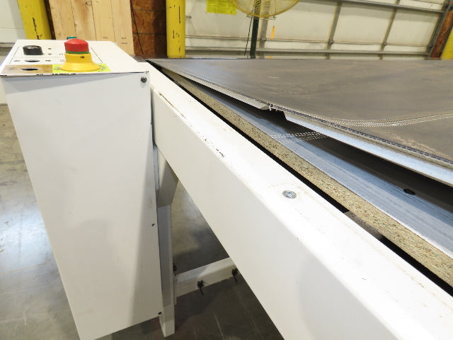 Pathfinder EasyLoader 80"x 60"L Flat Belt Wide Conveyor Table 30 FPM 240V 1PH