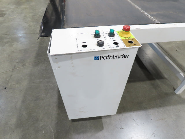 Pathfinder EasyLoader 80"x 60"L Flat Belt Wide Conveyor Table 30 FPM 240V 1PH