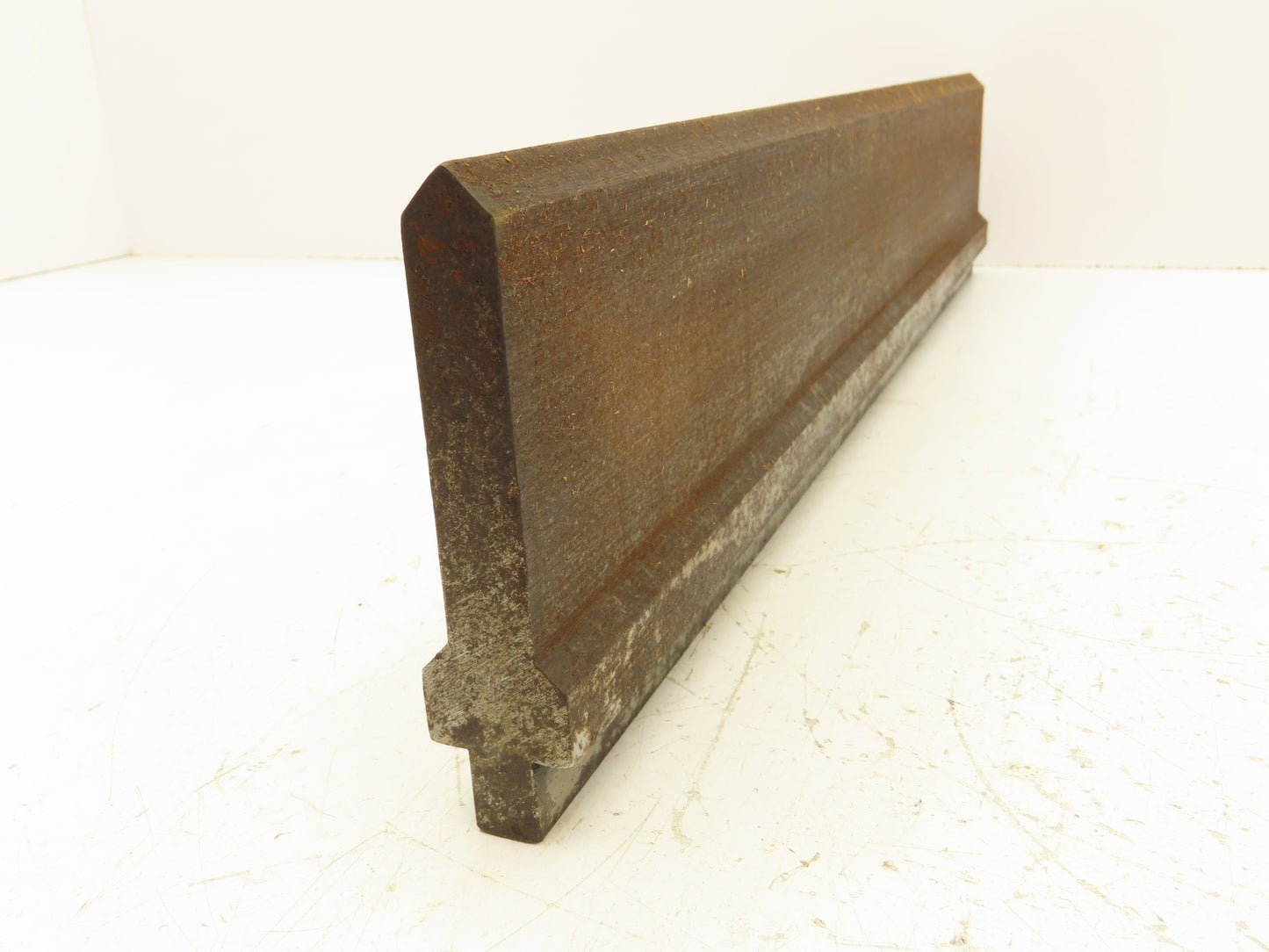 Press Brake Straight Punch Die 22" Long 90° V 5/8" Wide 3-3/4" H 1/2" Tang