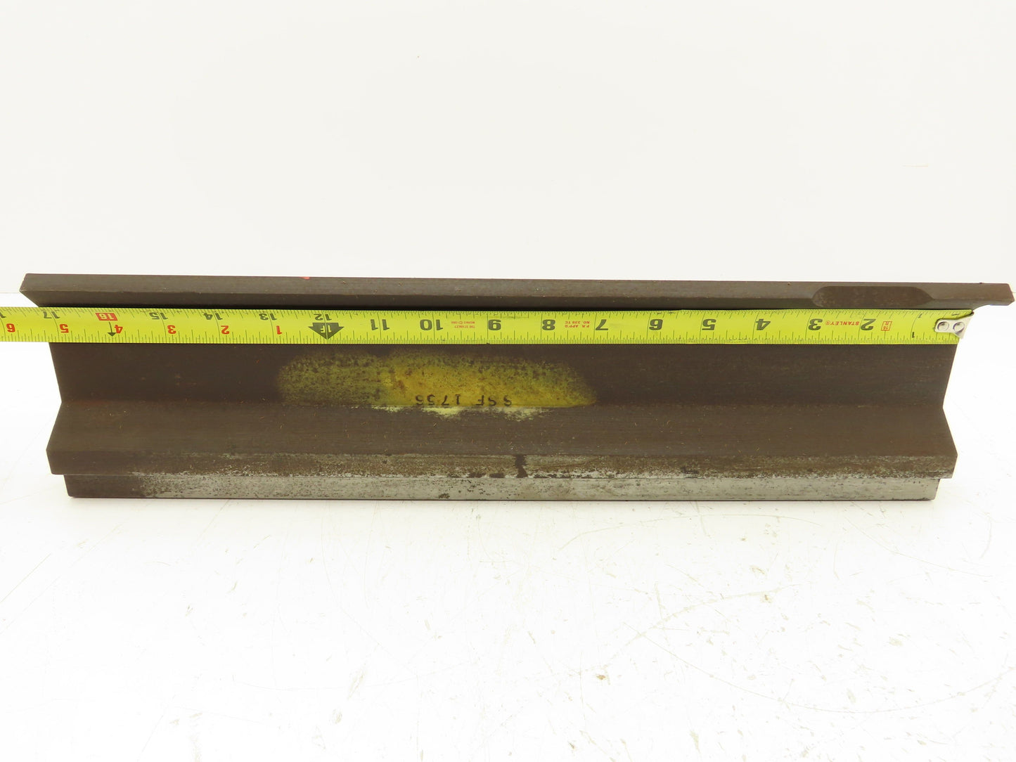 Press Brake Gooseneck Punch Die 17-1/4" Long 90° V 3/8" Finger 3-3/4" H Offset